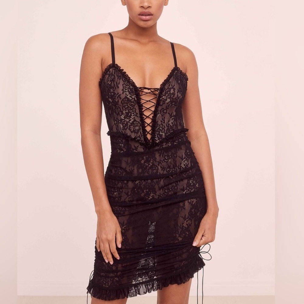 Sheer Black Lace Dress-SEXY WITCH/VAMPIRE DRESS